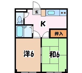 Maison　des　MISATO-Sの物件間取画像